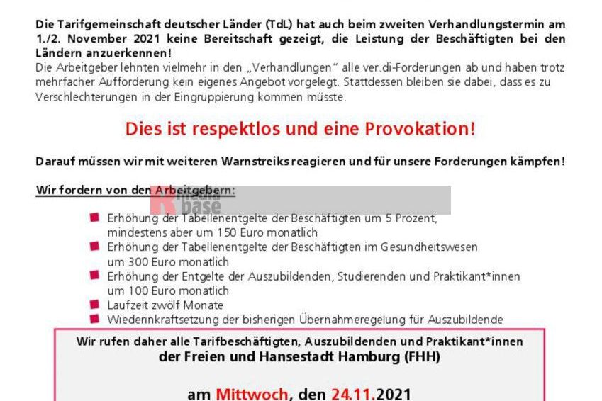 Flugblatt mit den Forderungen von ver.di <i>Bild Ernst Wilhelm Grüter/R-mediabase</i> <br><a href=/confor2/?bld=61344&pst=61207&aid=575&dc=0000&i1=Ernst%20Wilhelm%20Grüter/R-mediabase>Anfrage Download Bild 61344</a>  <a href=/wp-admin/post.php?post=61344&action=edit> / Edit</a><br><a href=/?p=61207>Zum Beitrag 61207</a>