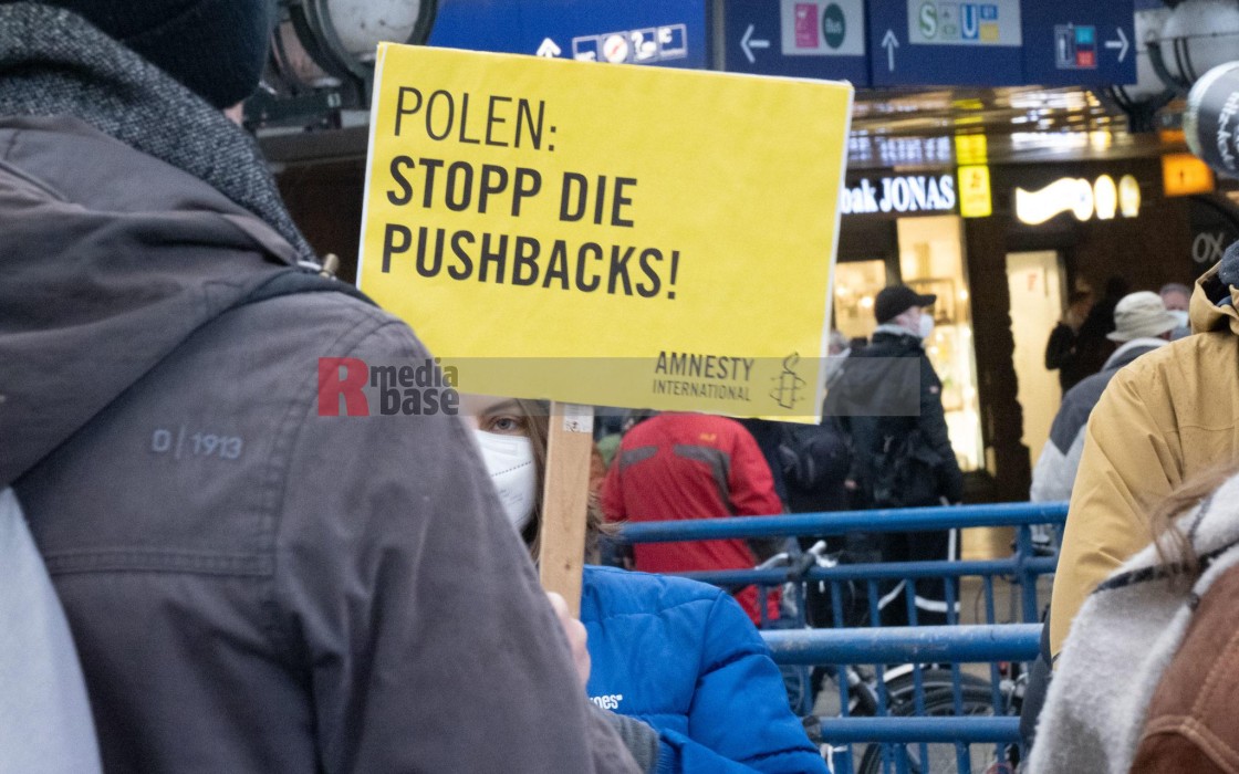 Bild Grueter # Solidarität mit Flüchtlingen zwischen Belarus und Polen