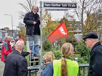 Hans Günther Sohl Straße Umbenennung Hans Günther Sohl, Wehrwirtschaftsführer