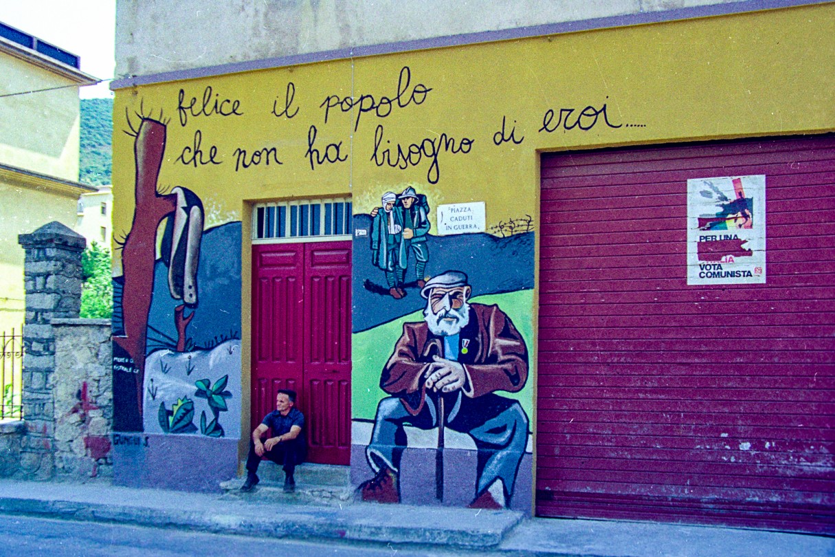 Murales aus Orgosolo/Sardinien 1979 <i>Bild 64915 KPWittemann</i><br>