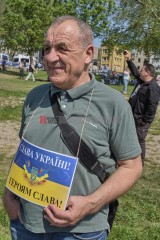 Demonstration und Veranstaltung gegen den russischen Krieg gegen die Ukraine | Hans-Dieter Hey / R-mediabase | <a href=/confor2/?bld=65620&t=d&pst=65553&aid=14&dc=1413&i1=Hans-Dieter%20Hey%20/%20R-mediabase><strong>Download Bild 65620...</strong></a> |