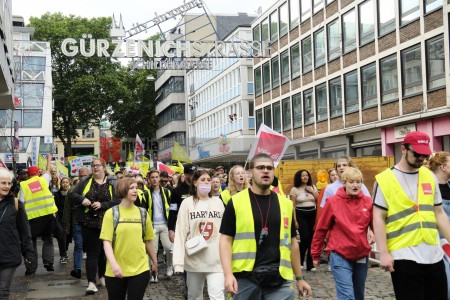Streik der nordrhein-westfälischen Pflegekräfte in Köln <i>Bild 6692
