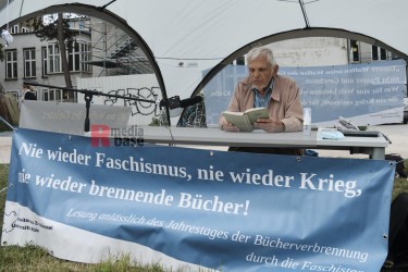 Nie wieder brennende Bücher, Erasmus Schäfer im Jahr 2020
