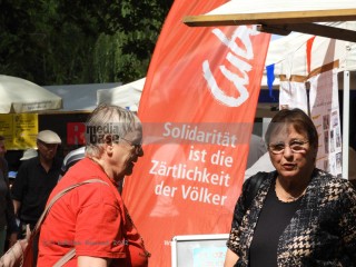 Solidarität ist die Zärtlichkeit der Völker. | Editha Künzel | |