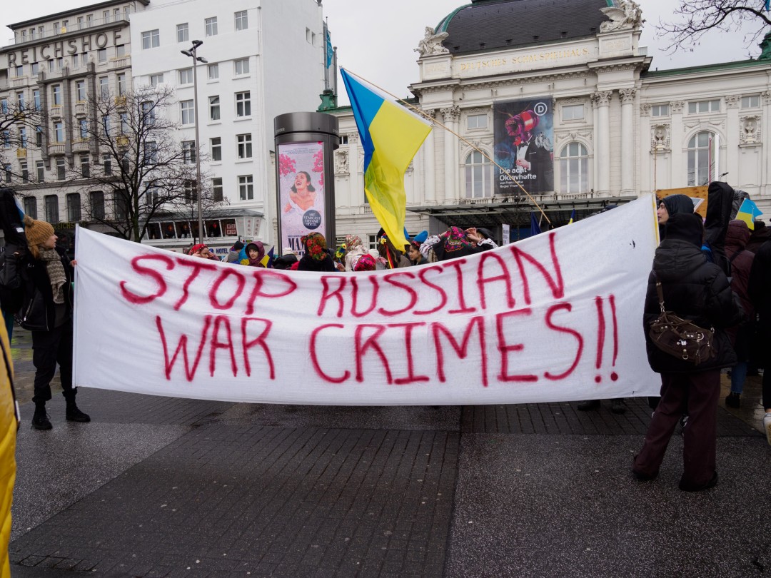Stop Russian War Crimes <i>Bild 73697 Grueter</i><br>