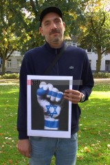 Stand with Israel - Solidaritätskundgebung in Mönchengladbach <i>Bild 77346 Manuela Hillekamps</i><br><a href=/confor2/?bld=77346&pst=77311&aid=613>Download (Anfrage)</a>  /  <a href=/?page_id=77311#jig2>zur Galerie</a>