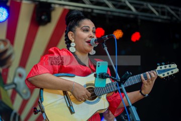 Während des Rudolstadt Festivals im Oktober 2024: Yarima Blanco | Jens Schulze / R-mediabase | <a href=/confor2/?bld=86584&t=r&pst=86541&aid=146&dc=1054&i1=Jens%20Schulze%20/%20R-mediabase>Anfrage Bildnr: 86584</a> |