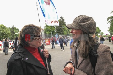 80. Jahrestag der Befreiung – Veranstaltung am Museum Berlin Karlshorst | Rudi Denner/R-mediabase / R-mediabase | <a href=/confor2/?bld=94340&t=d&pst=94339&aid=86&dc=1332&i1=Rudi%20Denner/R-mediabase%20/%20R-mediabase><strong>Download Bild 94340...</strong></a>  |