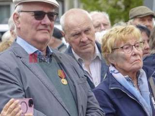 80. Jahrestag der Befreiung – Veranstaltung am Museum Berlin Karlshorst | Rudi Denner/R-mediabase / R-mediabase | <a href=/confor2/?bld=94364&t=d&pst=94339&aid=86&dc=1332&i1=Rudi%20Denner/R-mediabase%20/%20R-mediabase><strong>Download Bild 94364...</strong></a>  |