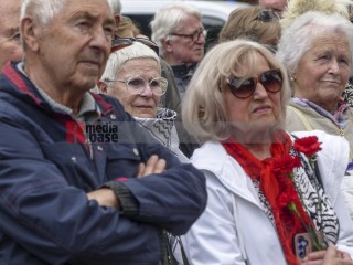80. Jahrestag der Befreiung – Veranstaltung am Museum Berlin Karlshorst | Rudi Denner/R-mediabase / R-mediabase | <a href=/confor2/?bld=94365&t=d&pst=94339&aid=86&dc=1333&i1=Rudi%20Denner/R-mediabase%20/%20R-mediabase><strong>Download Bild 94365...</strong></a>  |