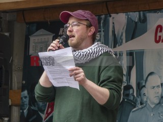 80. Jahrestag der Befreiung – Veranstaltung am Museum Berlin Karlshorst | Rudi Denner/R-mediabase / R-mediabase | <a href=/confor2/?bld=94368&t=d&pst=94339&aid=86&dc=1333&i1=Rudi%20Denner/R-mediabase%20/%20R-mediabase><strong>Download Bild 94368...</strong></a>  |