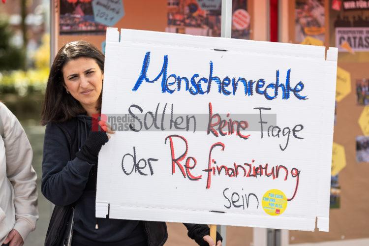 1. Mai 2022 Kiel Kundgebung und Demonstration zum 1. Mai 2022 in Kiel