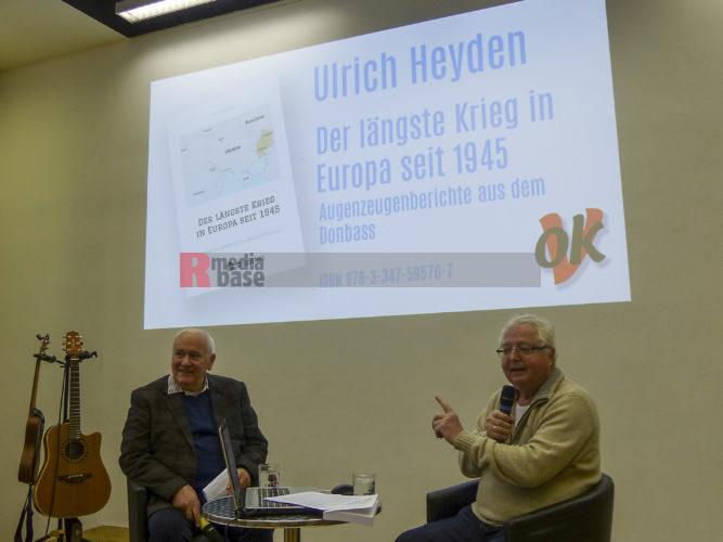 Lesung zum aktuellen Buch von Ulrich Heyden