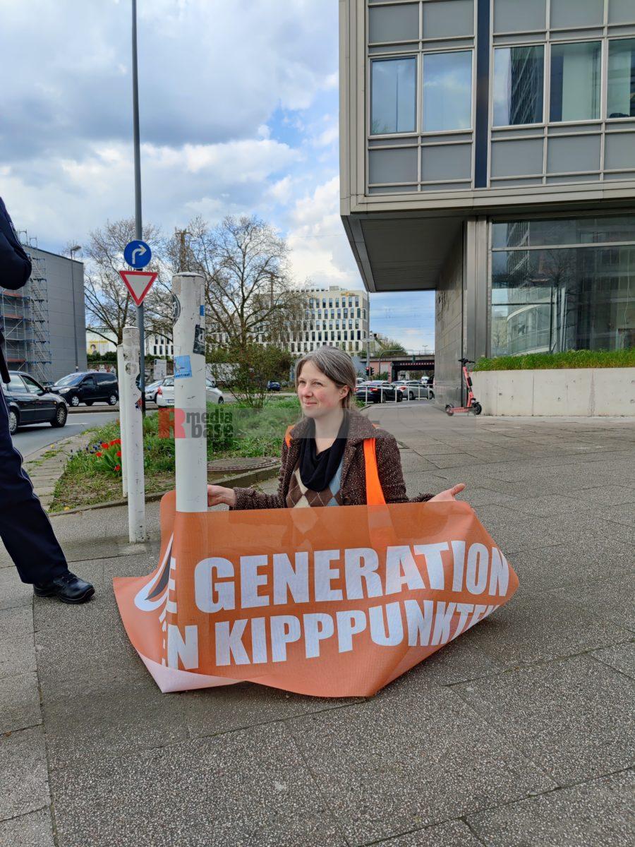 Premiere: Blockade der Letzten Generation in Essen