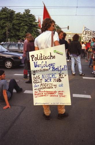 26.5.1993-Demo in Bonn gegen die Asylrechtsänderung