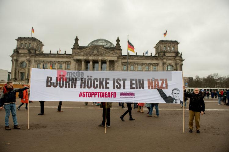 Hunderttausende gegen AfD in Berlin