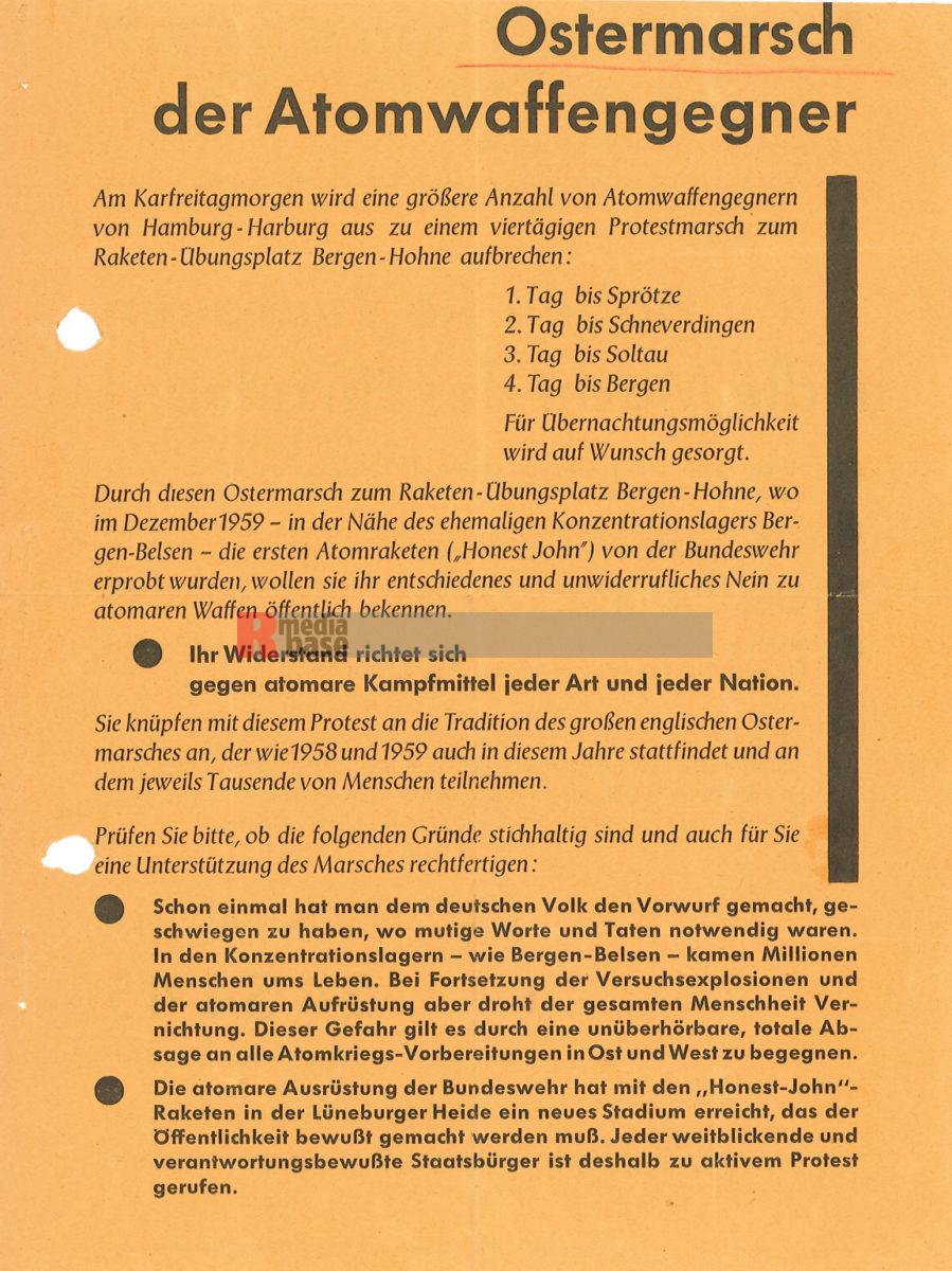 Ostermarsch historisch
