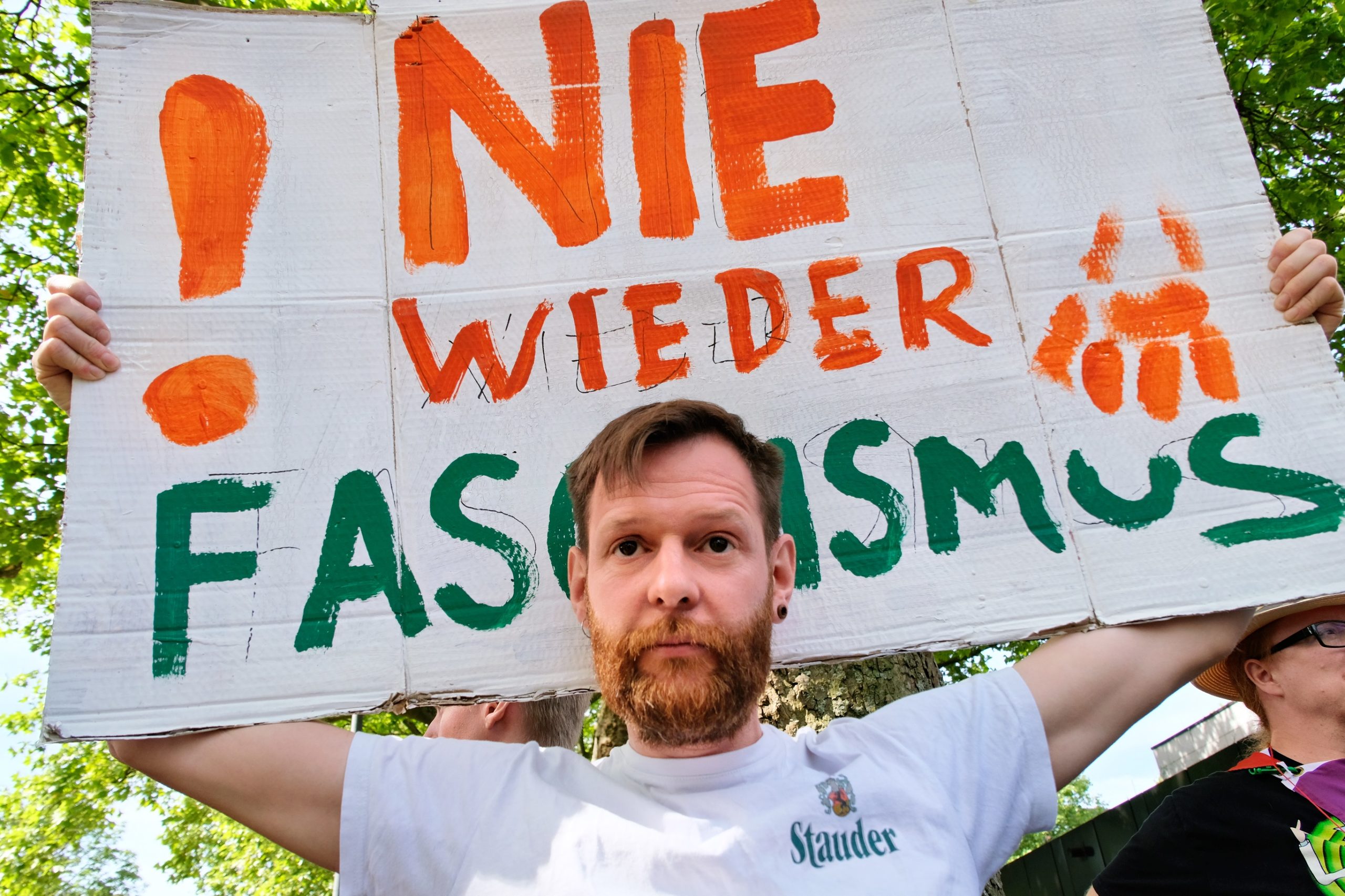 Protest gegen den AfD Parteitag in Essen