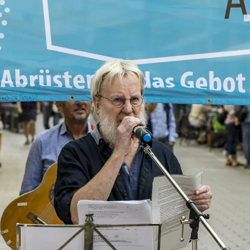 Bilder Kundgebung Anti-Kriegstag 2024 in Göttingen